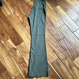 Lululemon Green Flare Align Leggings